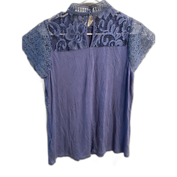 Cable and Gauge Blue Blouse/ top - Picture 1 of 2
